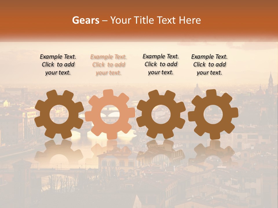 Industry Conditioner Part PowerPoint Template