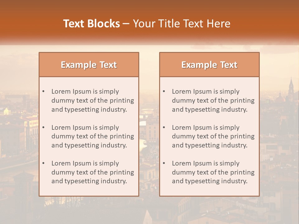 Industry Conditioner Part PowerPoint Template
