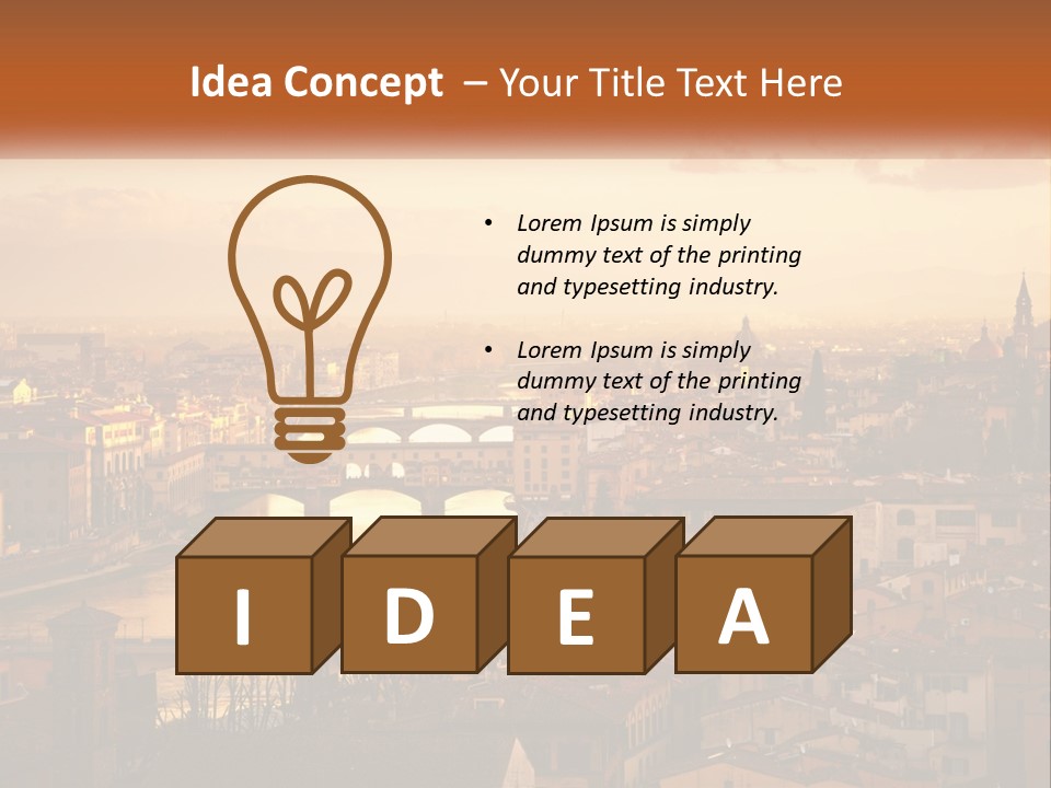 Industry Conditioner Part PowerPoint Template
