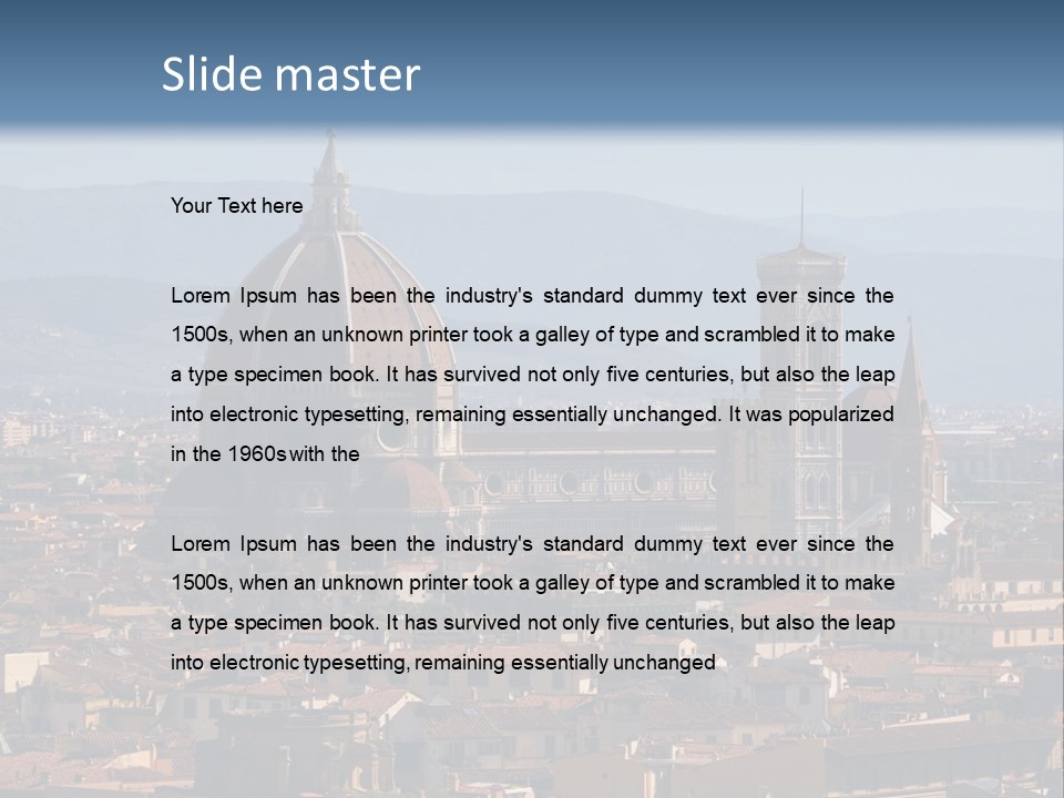 Supply System Technology PowerPoint Template