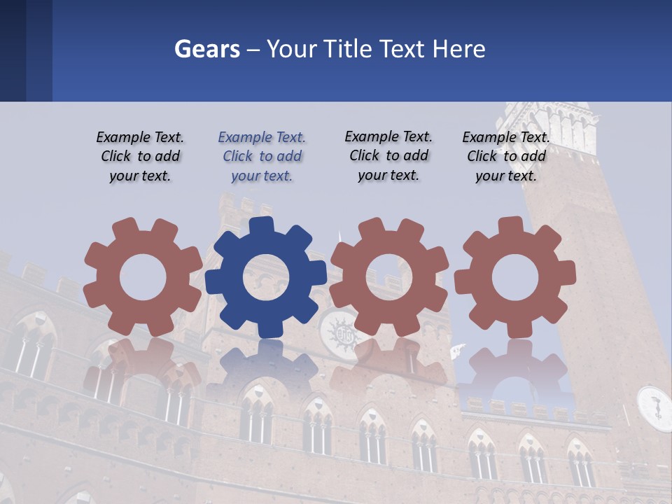 Technology Heat Supply PowerPoint Template