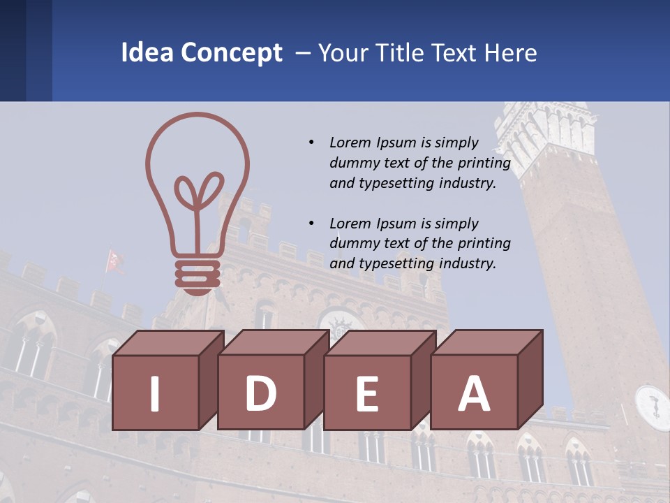 Technology Heat Supply PowerPoint Template