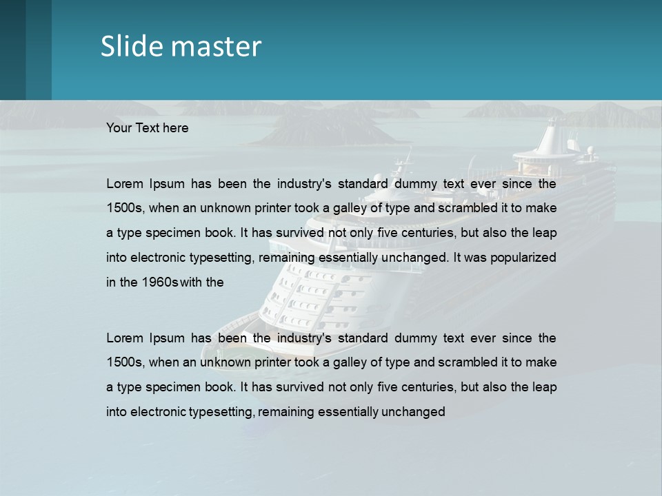 Supply Cold Cool PowerPoint Template