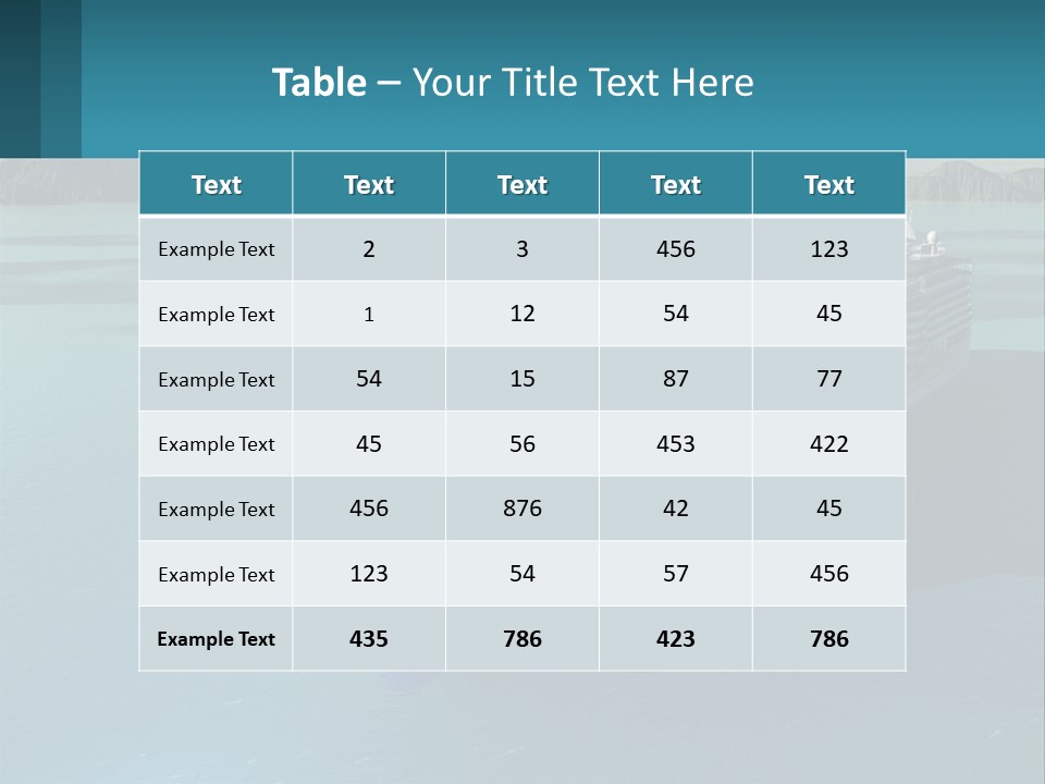 Supply Cold Cool PowerPoint Template
