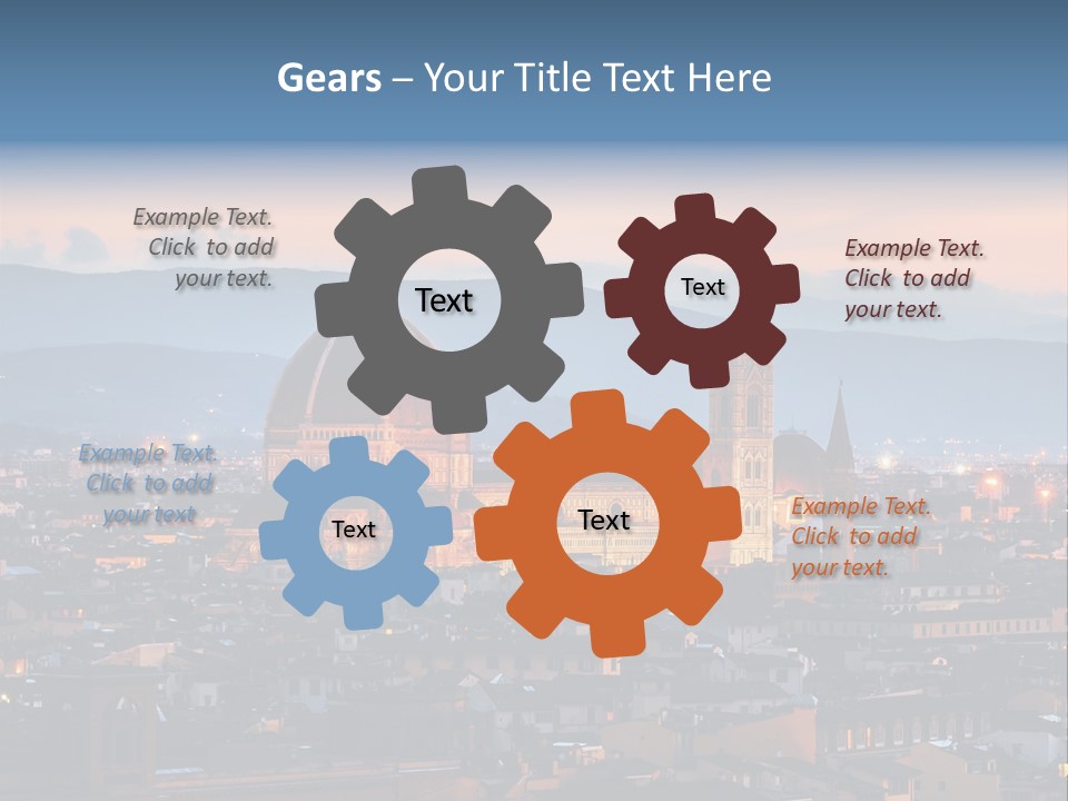 Electricity Conditioner Power PowerPoint Template