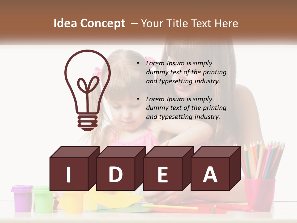 Climate Home Cool PowerPoint Template