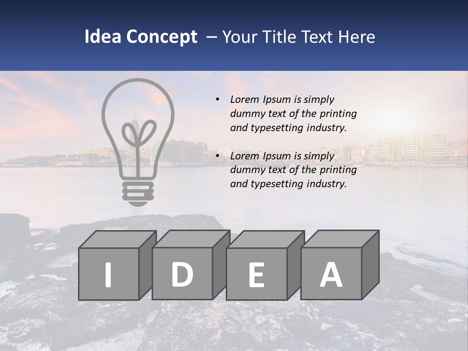 Energy Part Remote PowerPoint Template