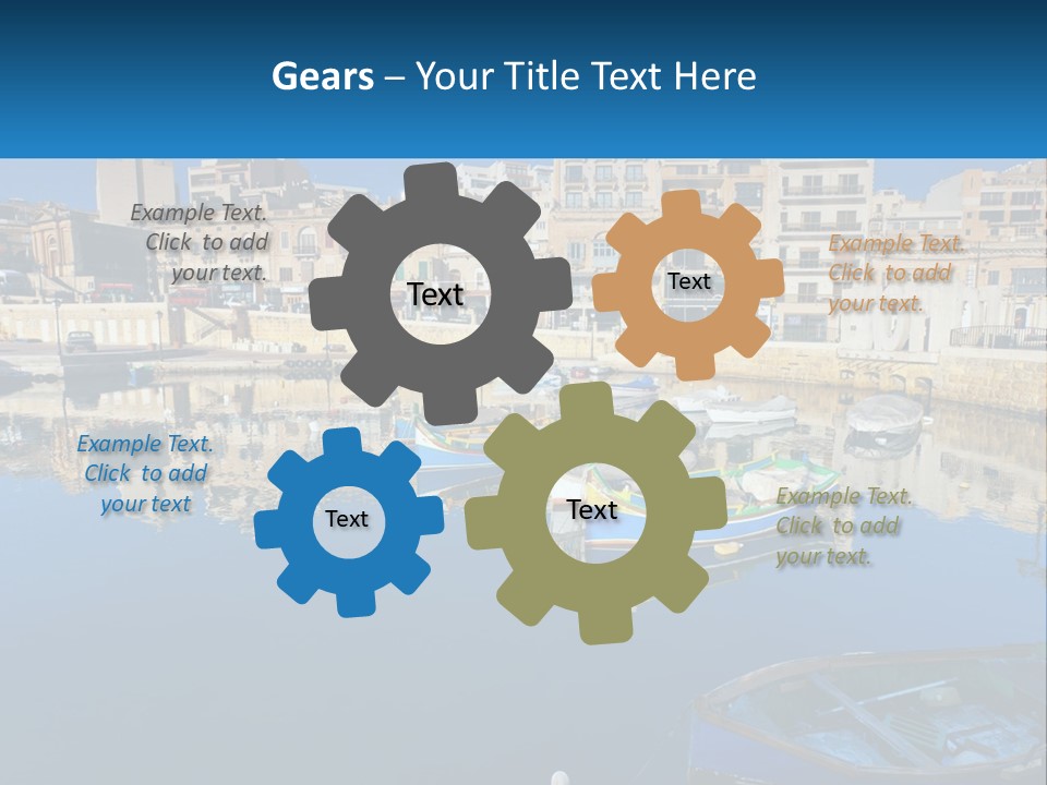 Supply Industry Conditioner PowerPoint Template