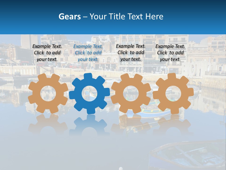 Supply Industry Conditioner PowerPoint Template