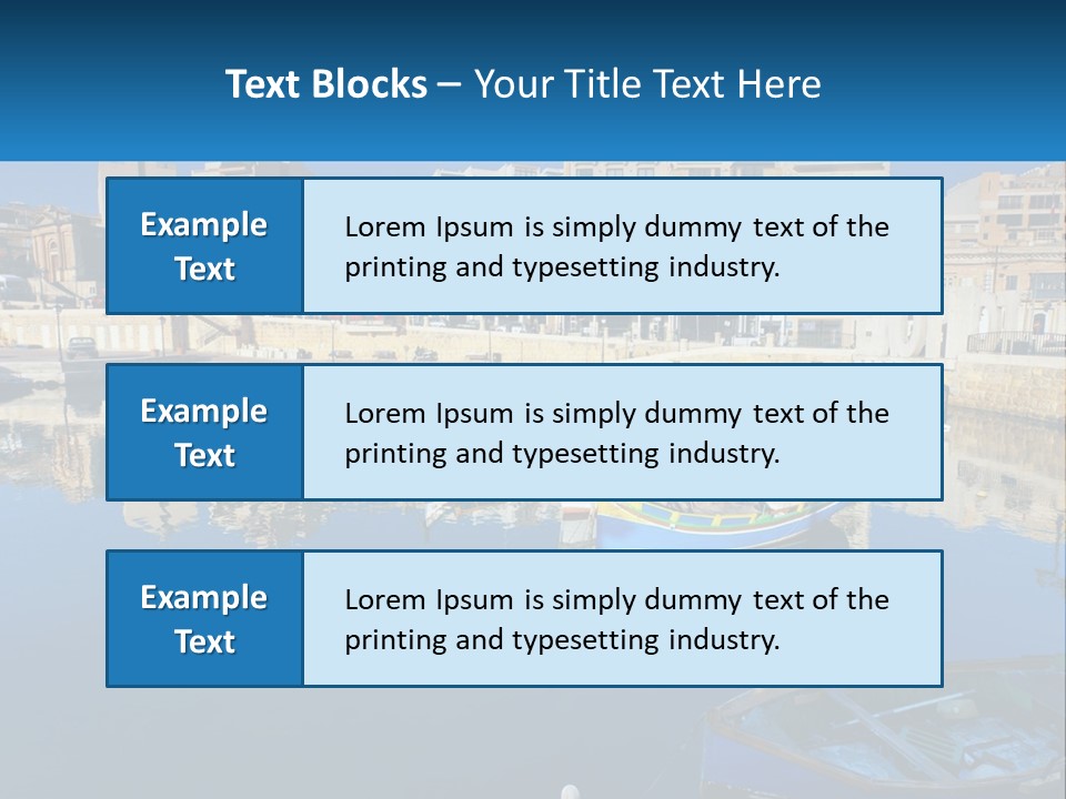 Supply Industry Conditioner PowerPoint Template
