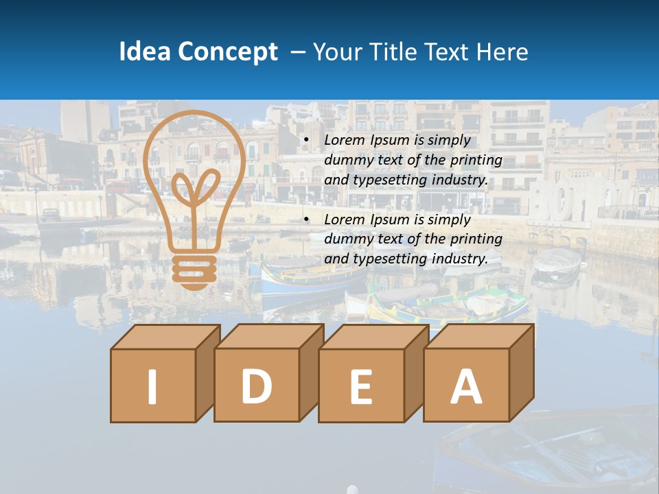 Supply Industry Conditioner PowerPoint Template
