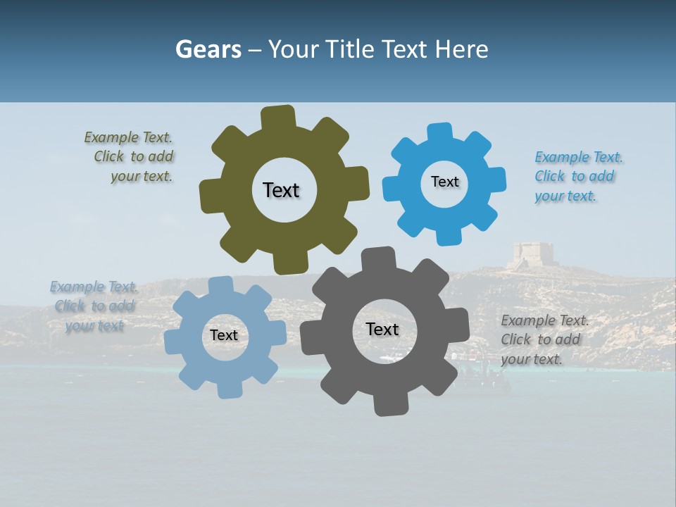 Electric Electricity Switch PowerPoint Template
