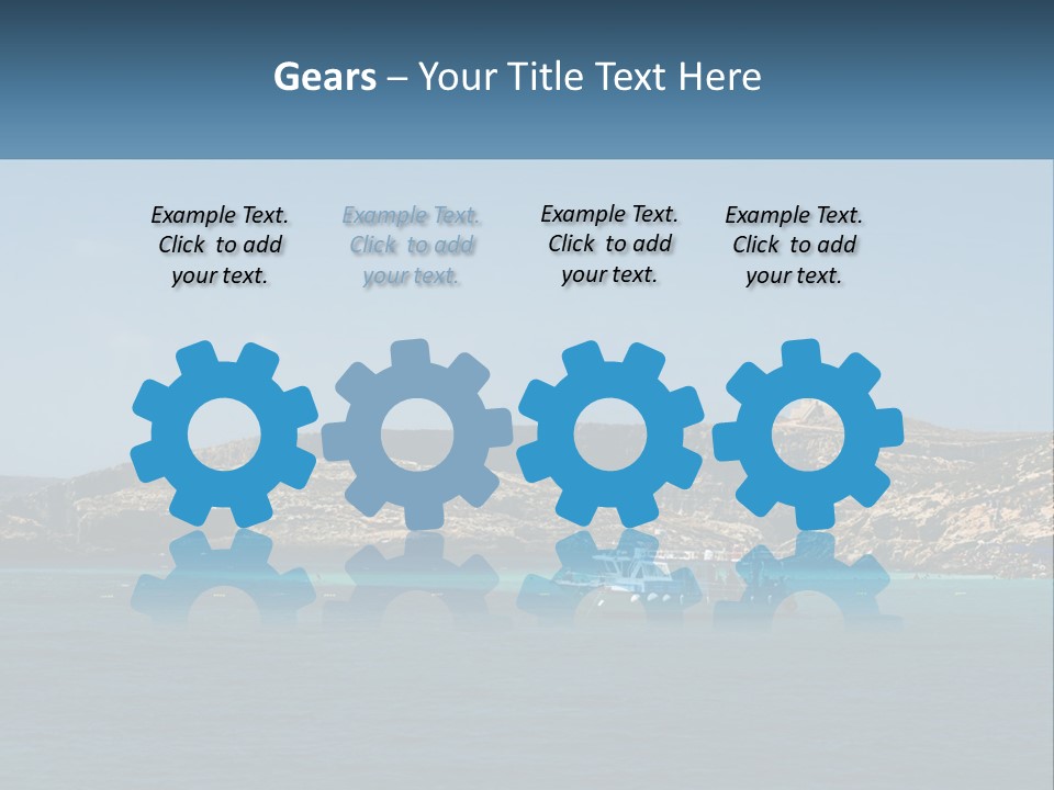 Electric Electricity Switch PowerPoint Template