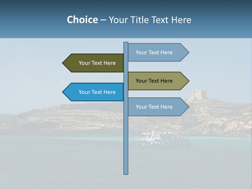 Electric Electricity Switch PowerPoint Template