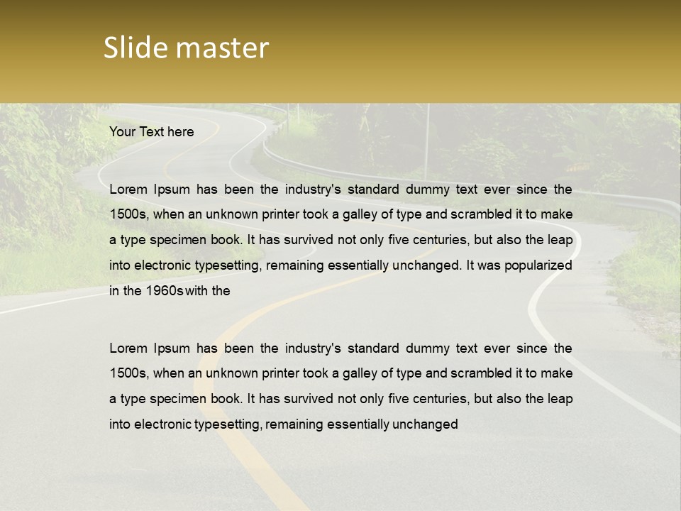 Supply Temperature Industry PowerPoint Template