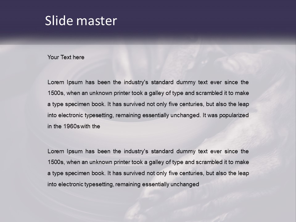 Cool System Part PowerPoint Template