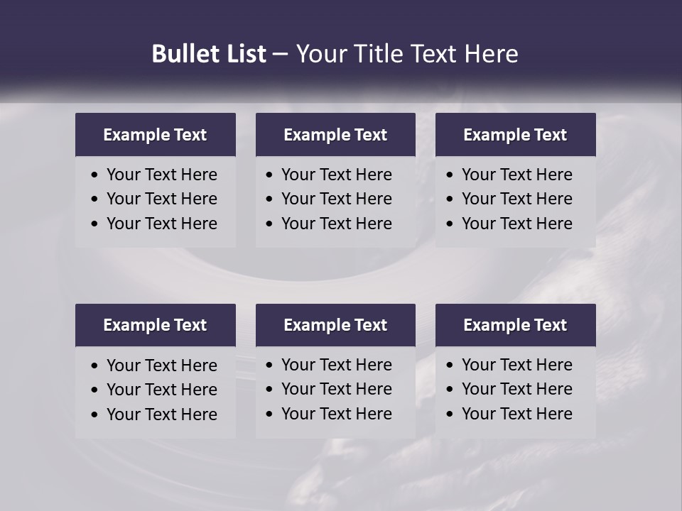 Cool System Part PowerPoint Template