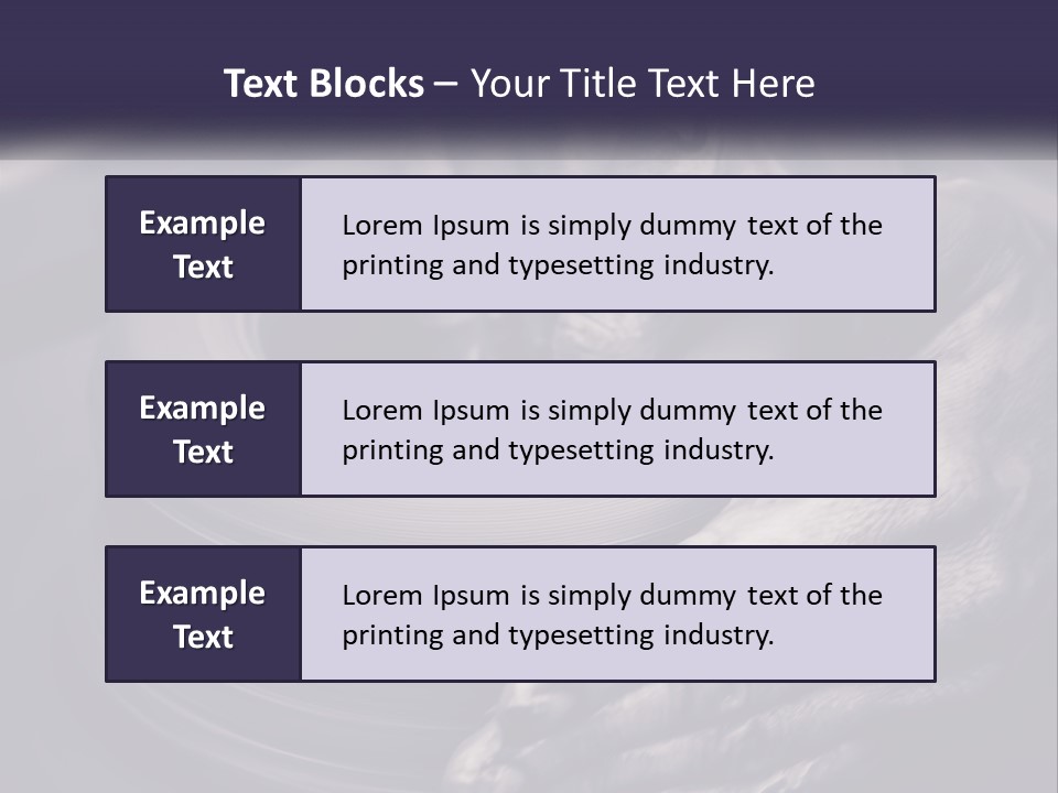 Cool System Part PowerPoint Template