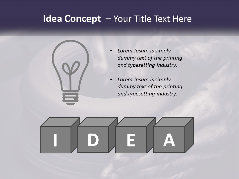 Cool System Part PowerPoint Template