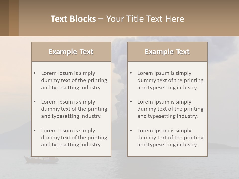 System House Equipment PowerPoint Template