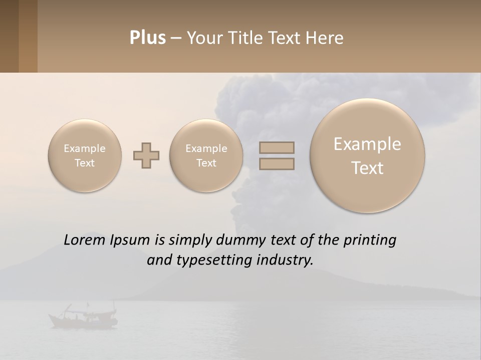System House Equipment PowerPoint Template