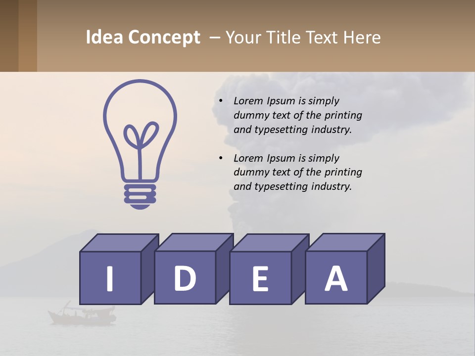 System House Equipment PowerPoint Template