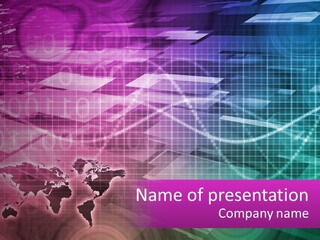 White Electric Conditioner PowerPoint Template