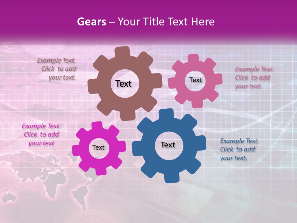 White Electric Conditioner PowerPoint Template