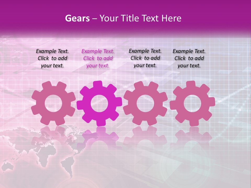 White Electric Conditioner PowerPoint Template