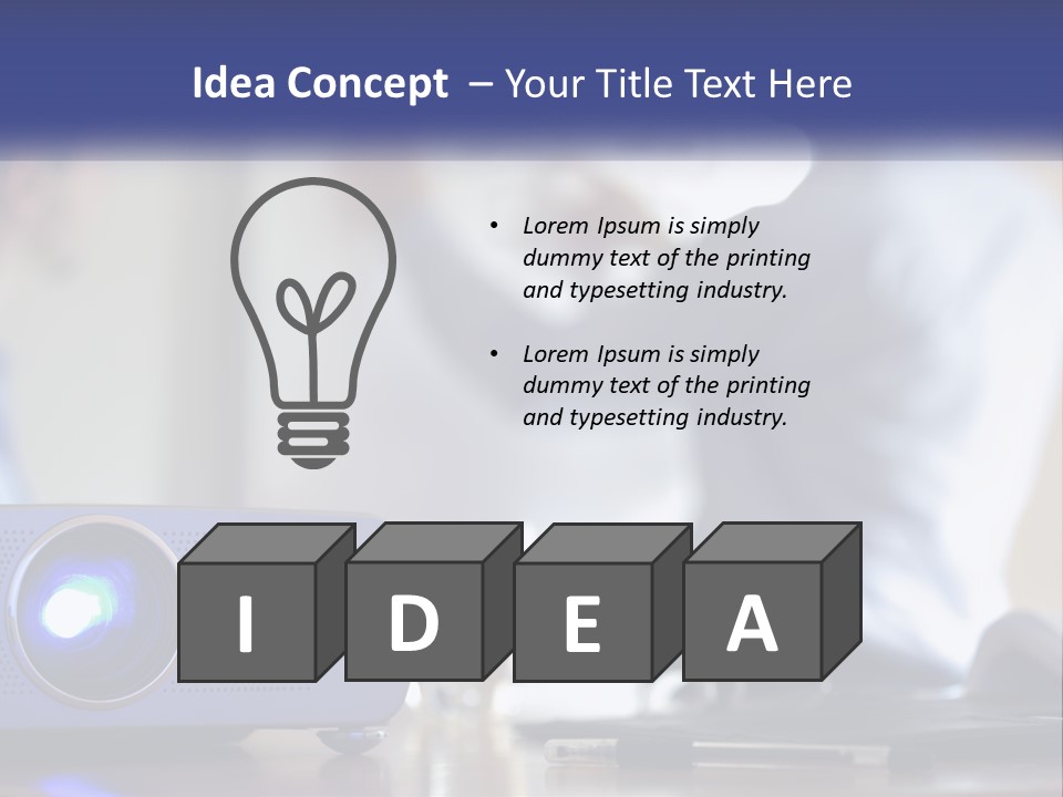 Part Cool Energy PowerPoint Template