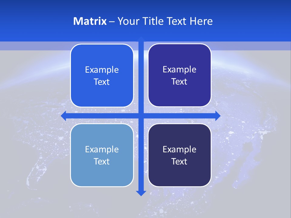 Electric Cold Temperature PowerPoint Template