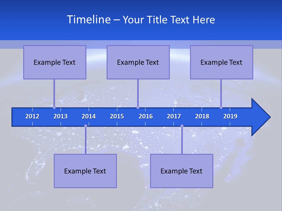 Electric Cold Temperature PowerPoint Template
