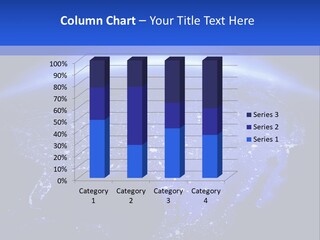 Electric Cold Temperature PowerPoint Template