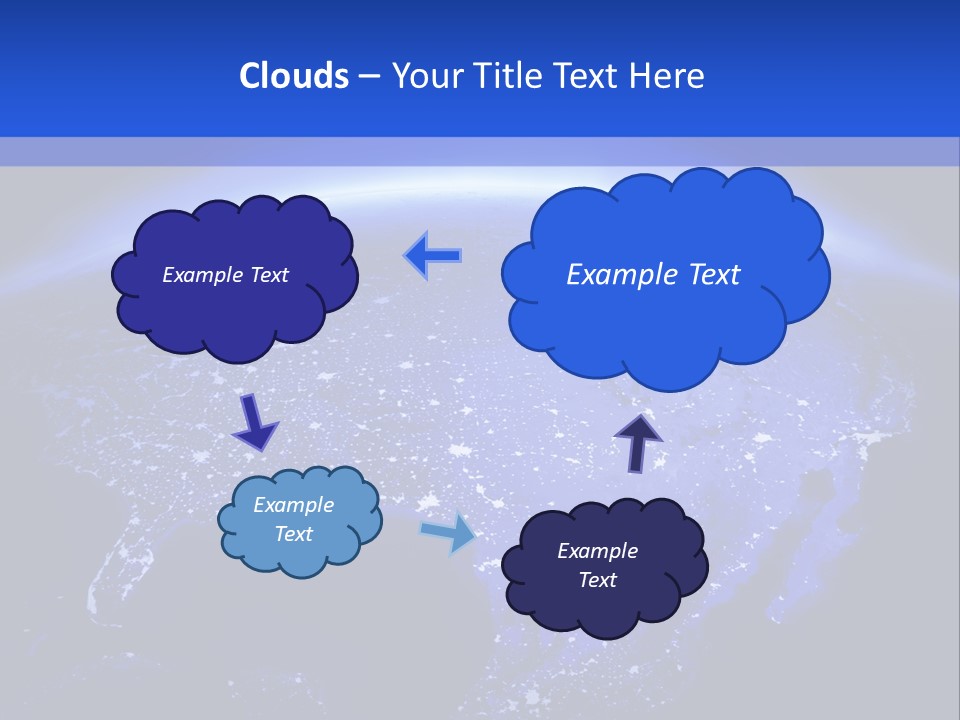 Electric Cold Temperature PowerPoint Template