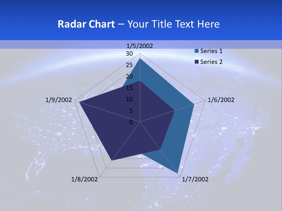 Electric Cold Temperature PowerPoint Template