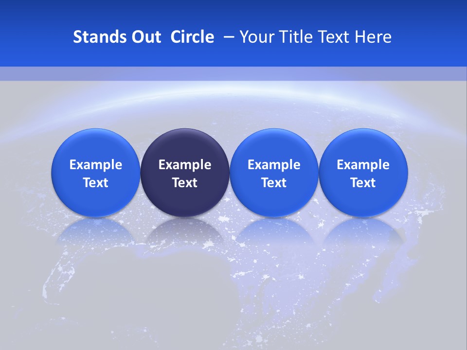 Electric Cold Temperature PowerPoint Template