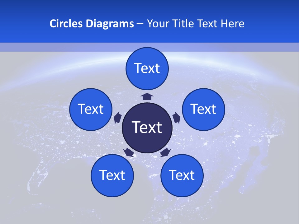 Electric Cold Temperature PowerPoint Template