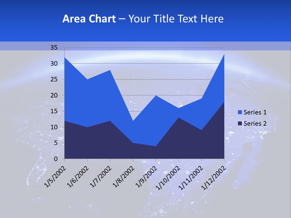 Electric Cold Temperature PowerPoint Template