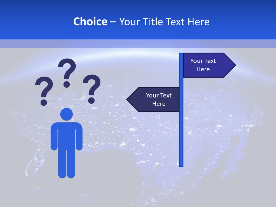 Electric Cold Temperature PowerPoint Template