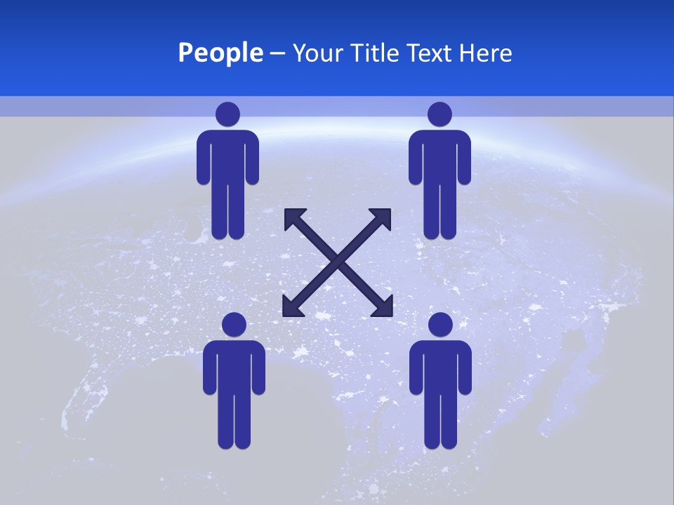 Electric Cold Temperature PowerPoint Template