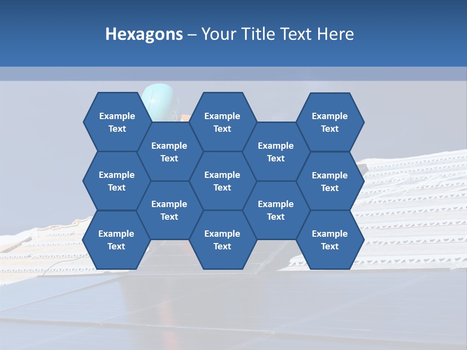 Home White Power PowerPoint Template