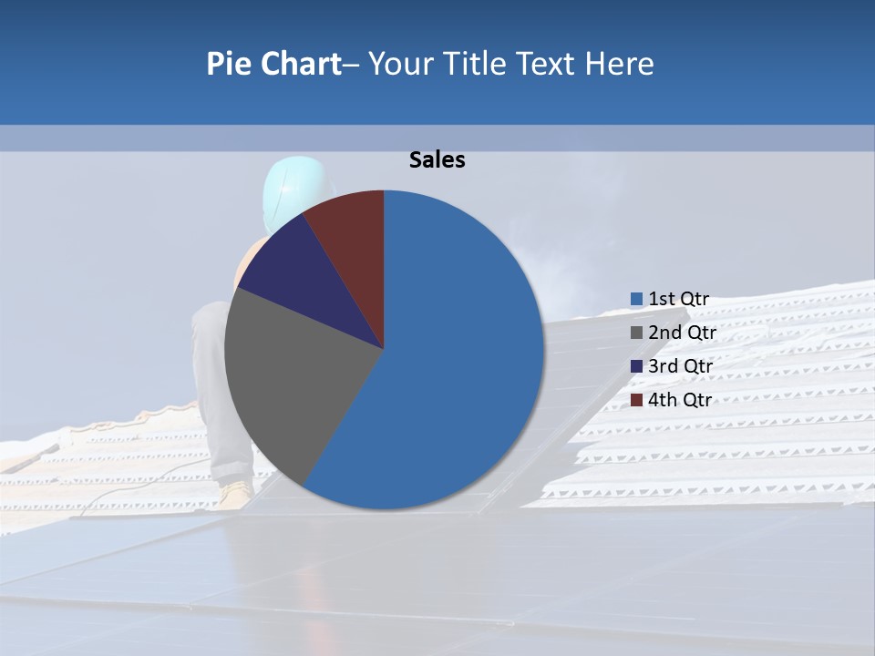 Home White Power PowerPoint Template