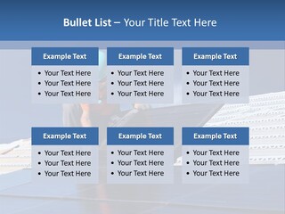 Home White Power PowerPoint Template