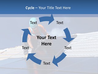 Home White Power PowerPoint Template