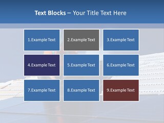 Home White Power PowerPoint Template