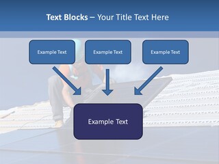 Home White Power PowerPoint Template
