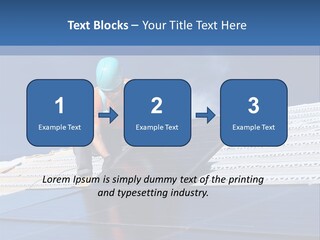 Home White Power PowerPoint Template