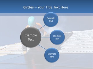 Home White Power PowerPoint Template