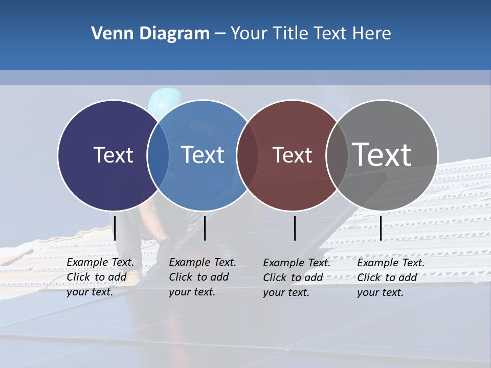 Home White Power PowerPoint Template