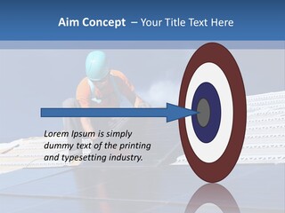 Home White Power PowerPoint Template